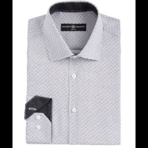 NWT Society of Threads Geo-Print Dress Shirt
